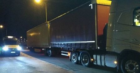 21 ton i prawie 9 metrów za dużo. ITD zatrzymało przeładowaną ciężarówkę