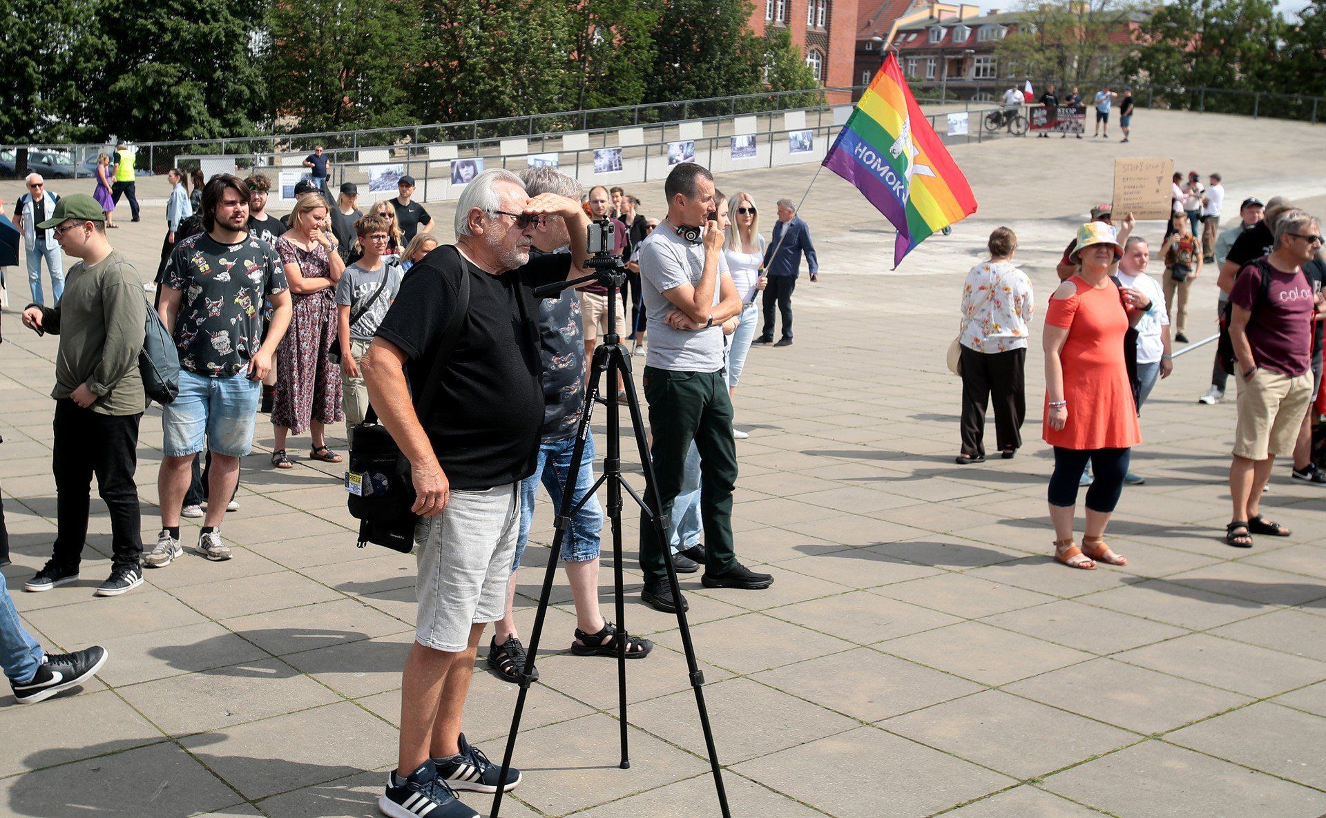 Demonstracja przeciwko Faszyzmowi