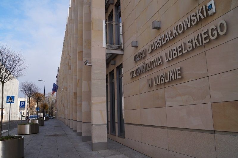 Urząd Marszałkowski Województwa Lubelskiego przy ul. Grottgera 4 w Lublinie
