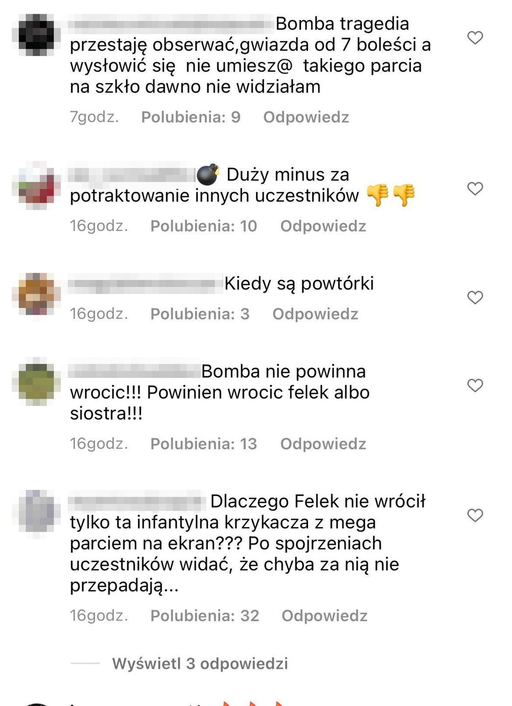 Komentarze po występie Sylwii Bomby w "99 - Gra o wszystko"
