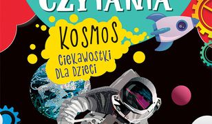 Wyrazy i zdania do nauki czytania. Duże litery. Kosmos. Ciekawostki dla dzieci