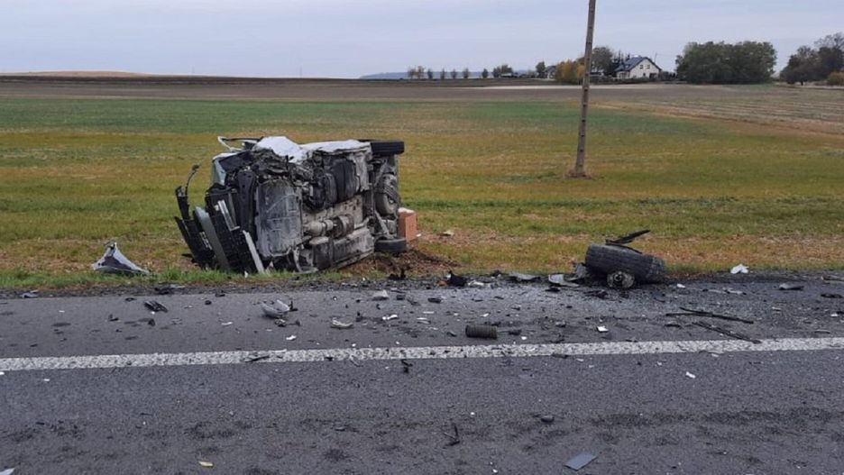 Lechówka. Tragiczny wypadek na DK12 