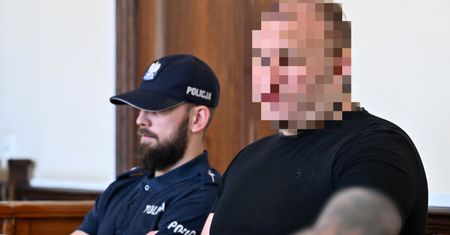 Patryk "Wielki Bu" M. przed sądem w Gdańsku. Nie przyznał się do winy