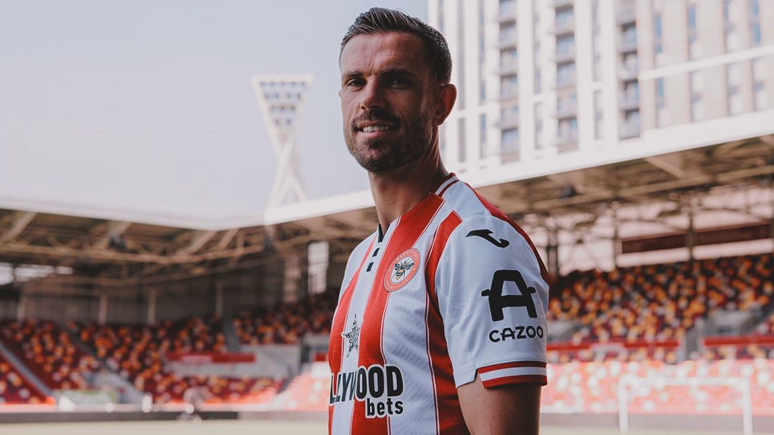 Materiały prasowe / Brentford FC / Na zdjęciu: Jordan Henderson