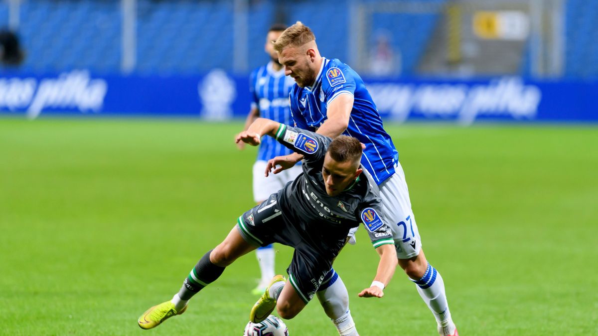 PAP / Jakub Kaczmarczyk / Na zdjęciu: Tymoteusz Puchacz i Jaroslav Mihalik