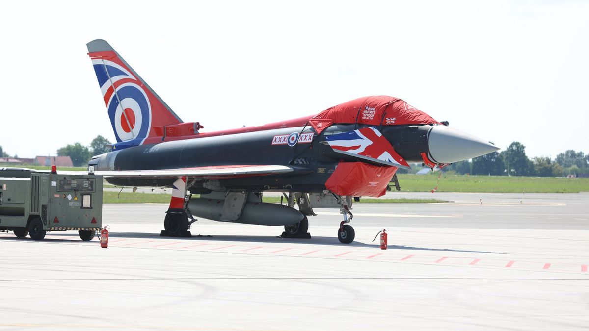 Samolot wielozadaniowy Eurofighter Typhoon RAF