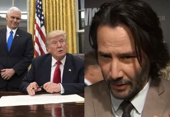 Keanu Reeves o pierwszych decyzjach Trumpa: "To jest po prostu okropne. Pomyślmy i zareagujmy"