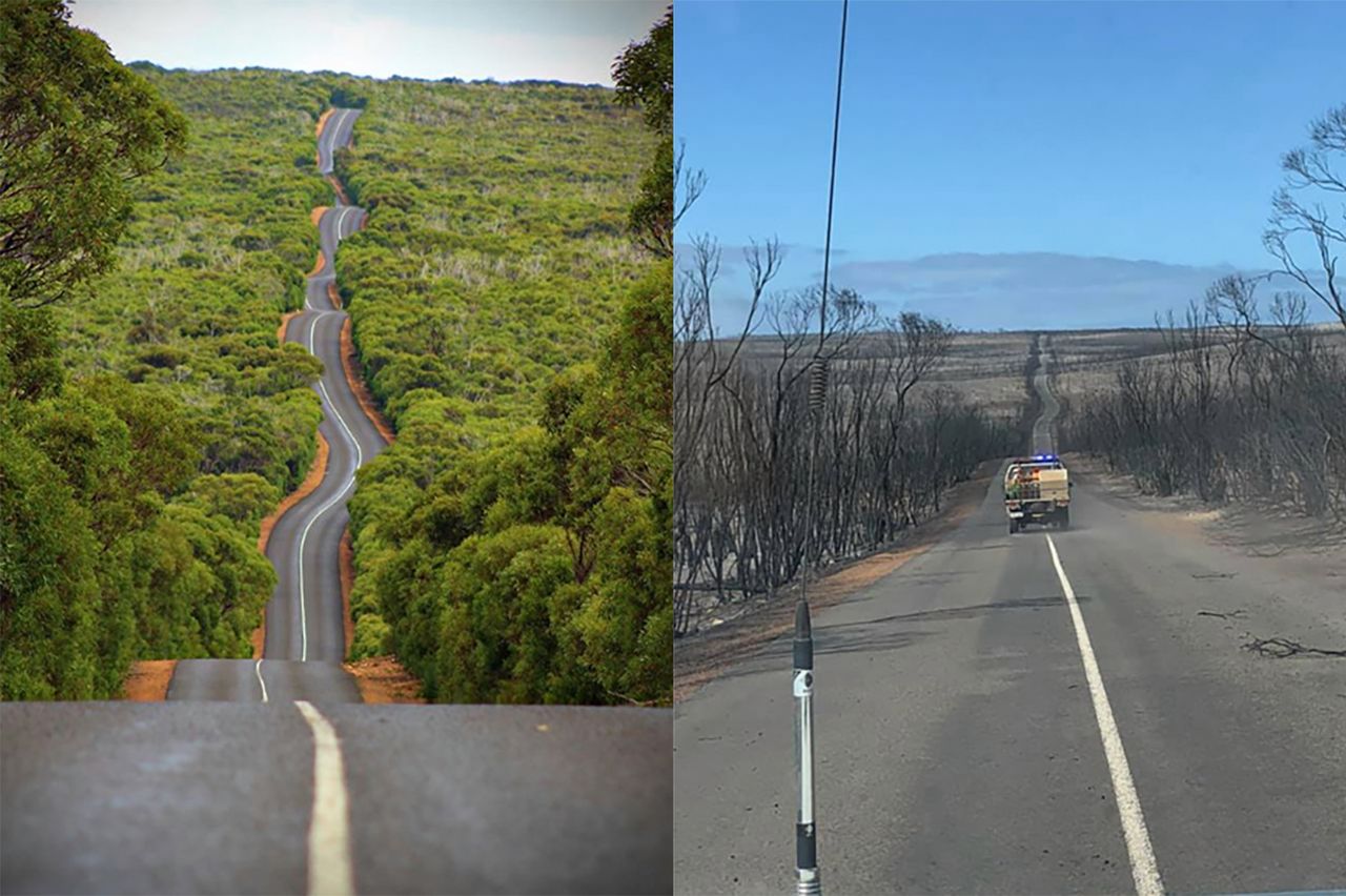 Pożary w Australii: te zdjęcia przed i po pokazują, jakie straty wyrządził ogień
