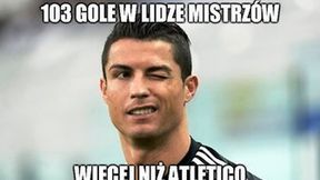 Ronaldo jest nie do zatrzymania. Zobacz memy po meczu Real - Atletico