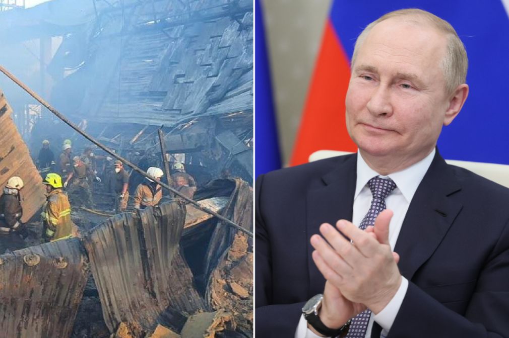 Liczby ofiar nie sposób sobie wyobrazić - tak atak na centrum handlowe opisywał prezydent Ukrainy
