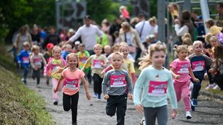 Klub Małego Biegacza w Grudziądzu w wojskowej odsłonie. Dzieci pobiegły w jednostce przy ul. Hallera