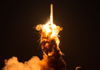 Eksplodowała rakieta ze statkiem transportowym Cygnus