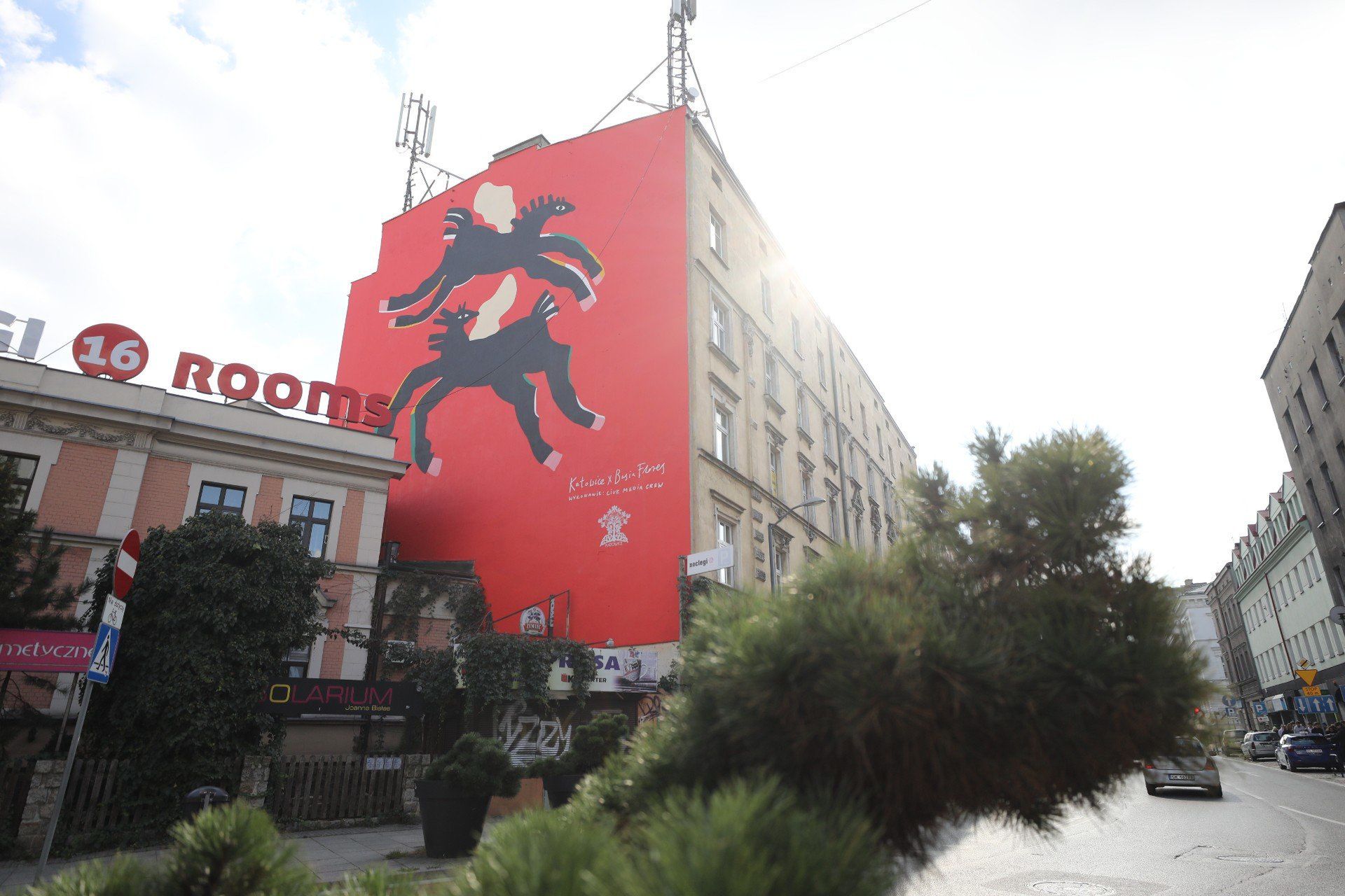 Przy ul. Słowackiego w Katowicach powstał nowy mural