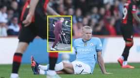 Niepokojące obrazki z Haalandem. Wideo obiegło sieć