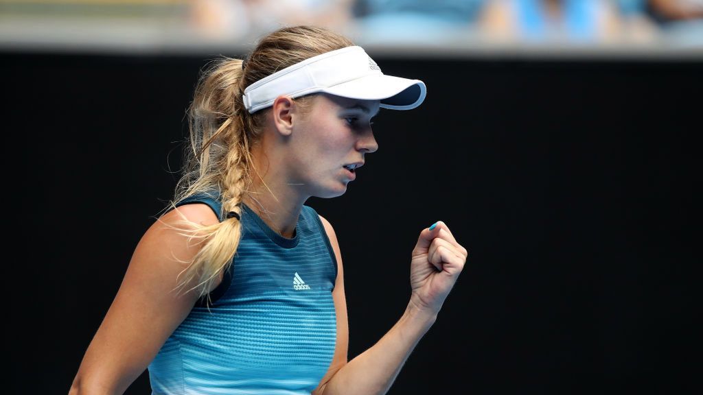 Getty Images / Mark Kolbe / Na zdjęciu: Karolina Woźniacka