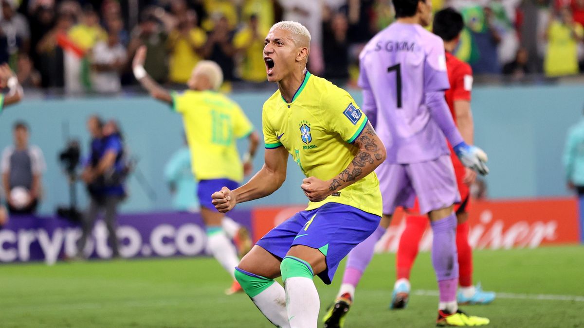 PAP/EPA / Abedin Taherkenareh / Na zdjęciu: Richarlison