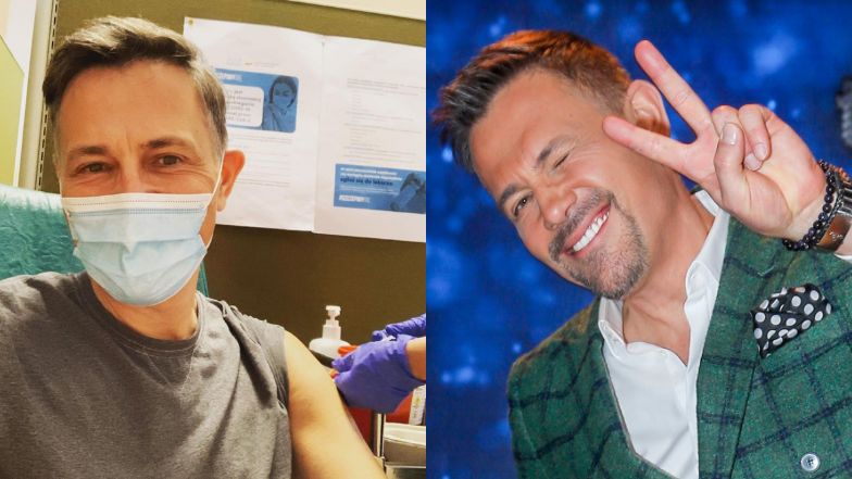 Krzysztof Ibisz pochwalił się, że przyjął szczepionkę przeciwko COVID-19