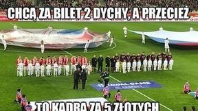 "To kadra za 5 złotych". Memy po wpadce Biało-Czerwonych w meczu z Czechami 