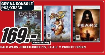 Halo Wars oraz Street Fighter IV w rozsądnej cenie