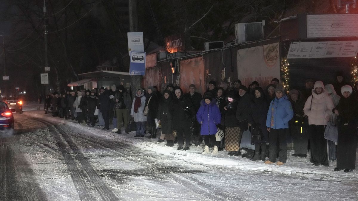 Widespread Russian Air Strikes in Ukraine
People wait for public transport during a blackout following Russian air strikes in Kyiv, Ukraine, on Friday, Jan. 9, 2026. The Russian Defense Ministry said it launched a "massive strike with high-precision, long-range, land- and sea-based weapons, including the Oreshnik," against critical targets, according to a statement on Telegram Friday. Photographer: Andrew Kravchenko/Bloomberg via Getty Images
Bloomberg
emea, european, uav, eastern european countries, ukrainian, war, conflict, crisis, u.a.v.