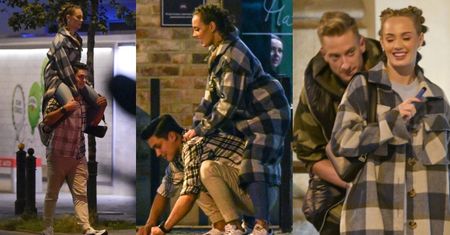 "Uchachana" Wiktoria Gąsiewska WSKAKUJE Cebulskiemu na barana i puszcza dymka z tancerzem z "Tańca z gwiazdami" (ZDJĘCIA)
