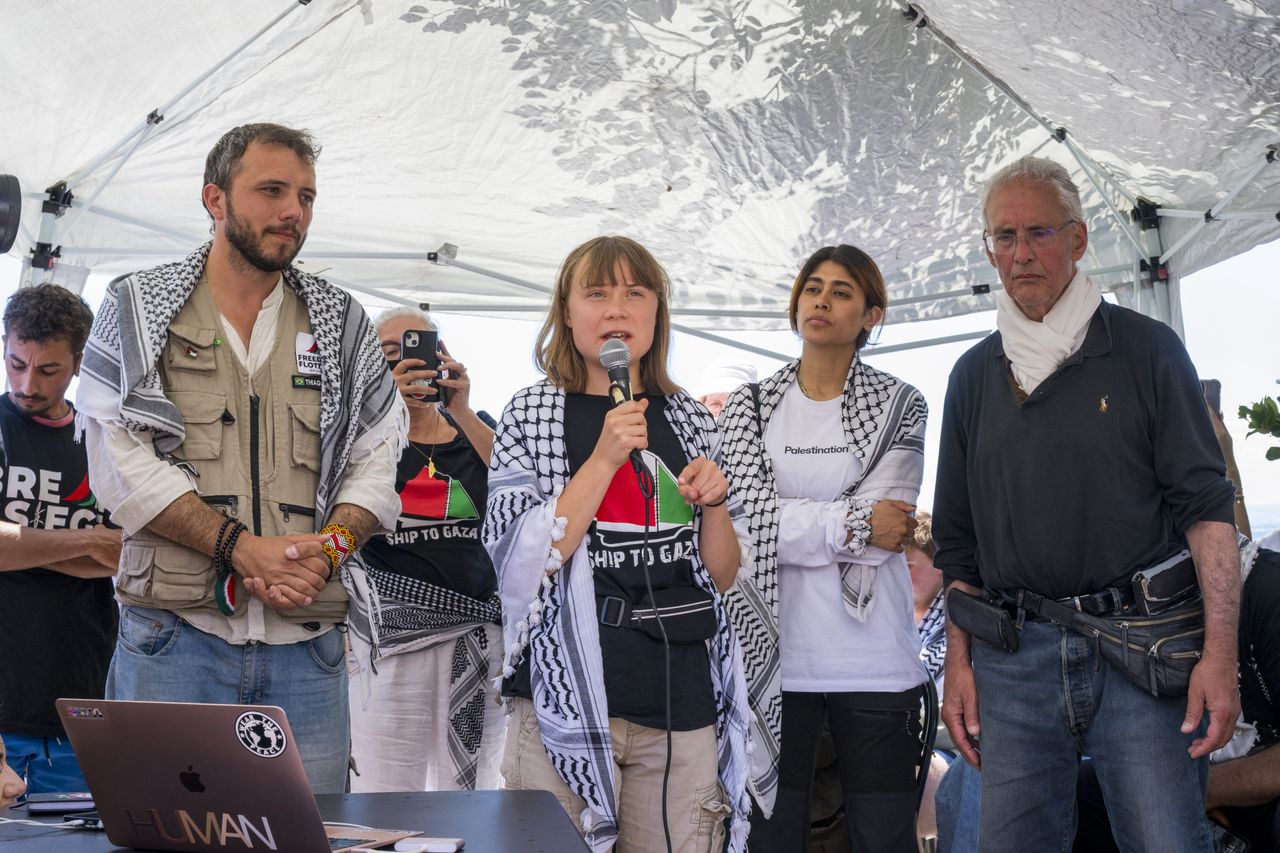 Izraelskie siły zatrzymały jacht z Gretą Thunberg. Aktywiści oskarżają