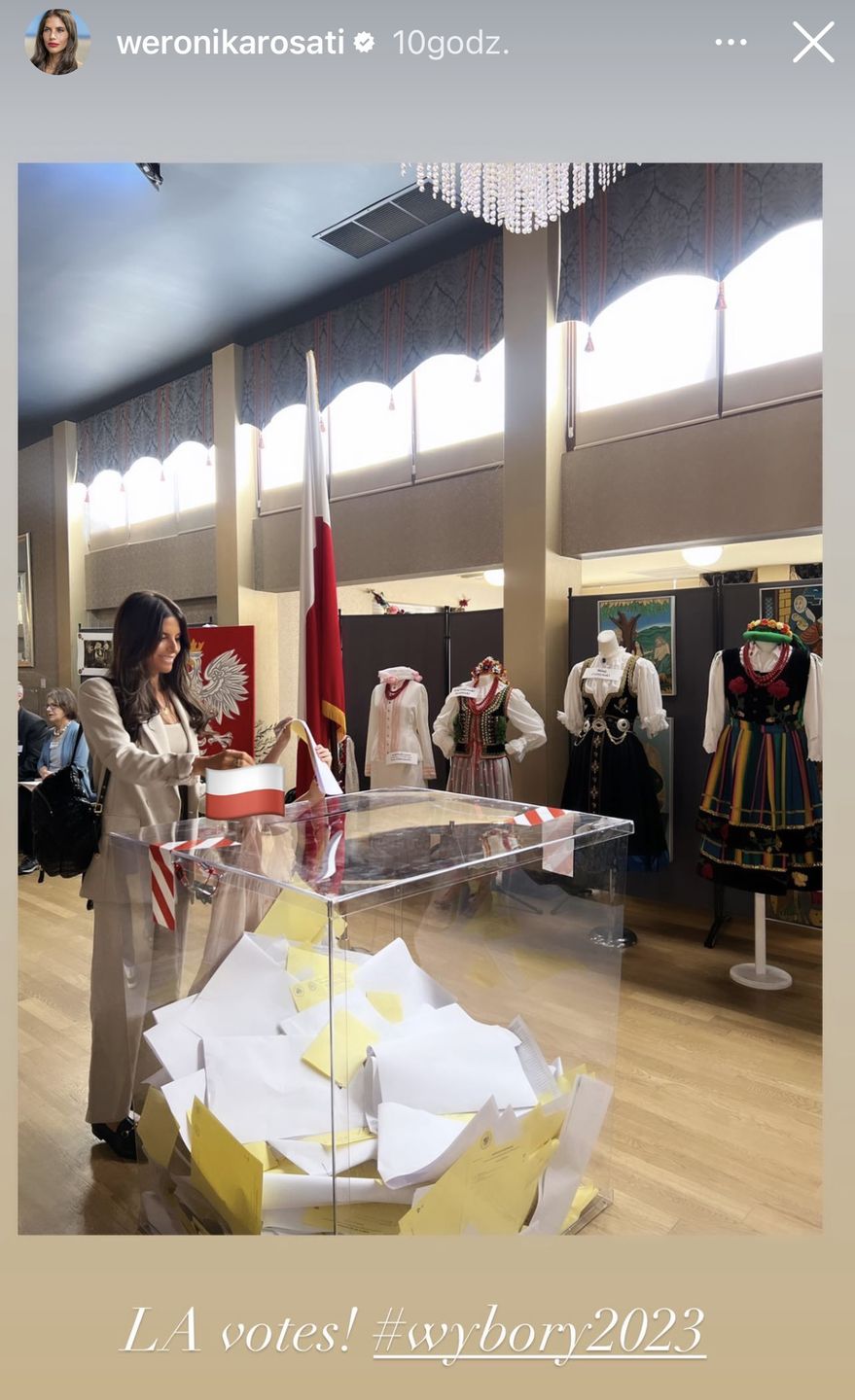 Gwiazdy, które zagłosowały w wyborach