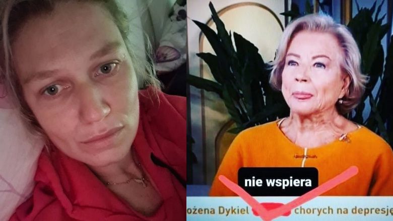 Specjalistka psychiatrii ostro krytykuje "mądrości" Bożeny Dykiel o walce z depresją