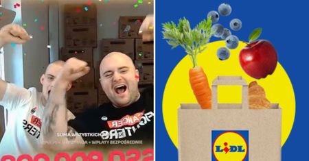 Lidl deklaruje OGROMNĄ wpłatę dla Łatwoganga. Internauci chcą "wojny" z Biedronką