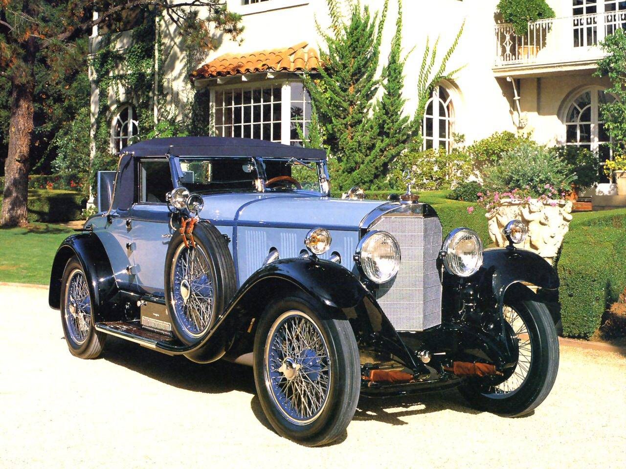 1927 Mercedes-Benz Model K Cabriolet (fot. grandcanyon.free.fr)