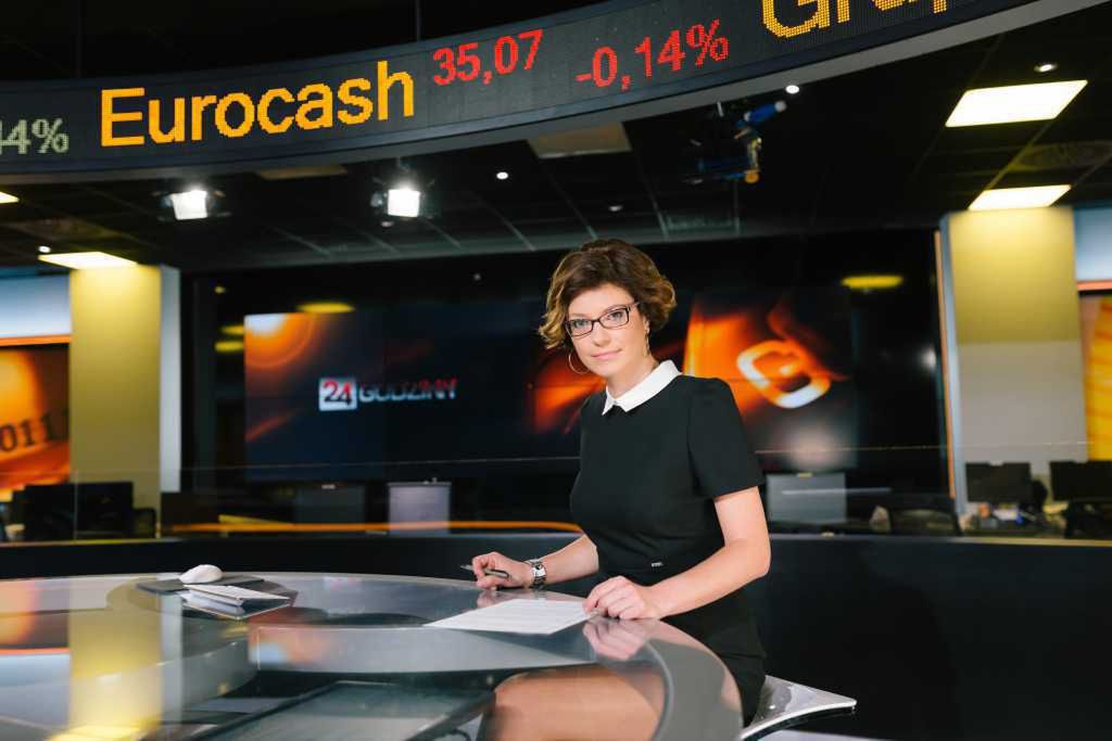 Katarzyna Werner w TVN25 BiS (2014 rok)