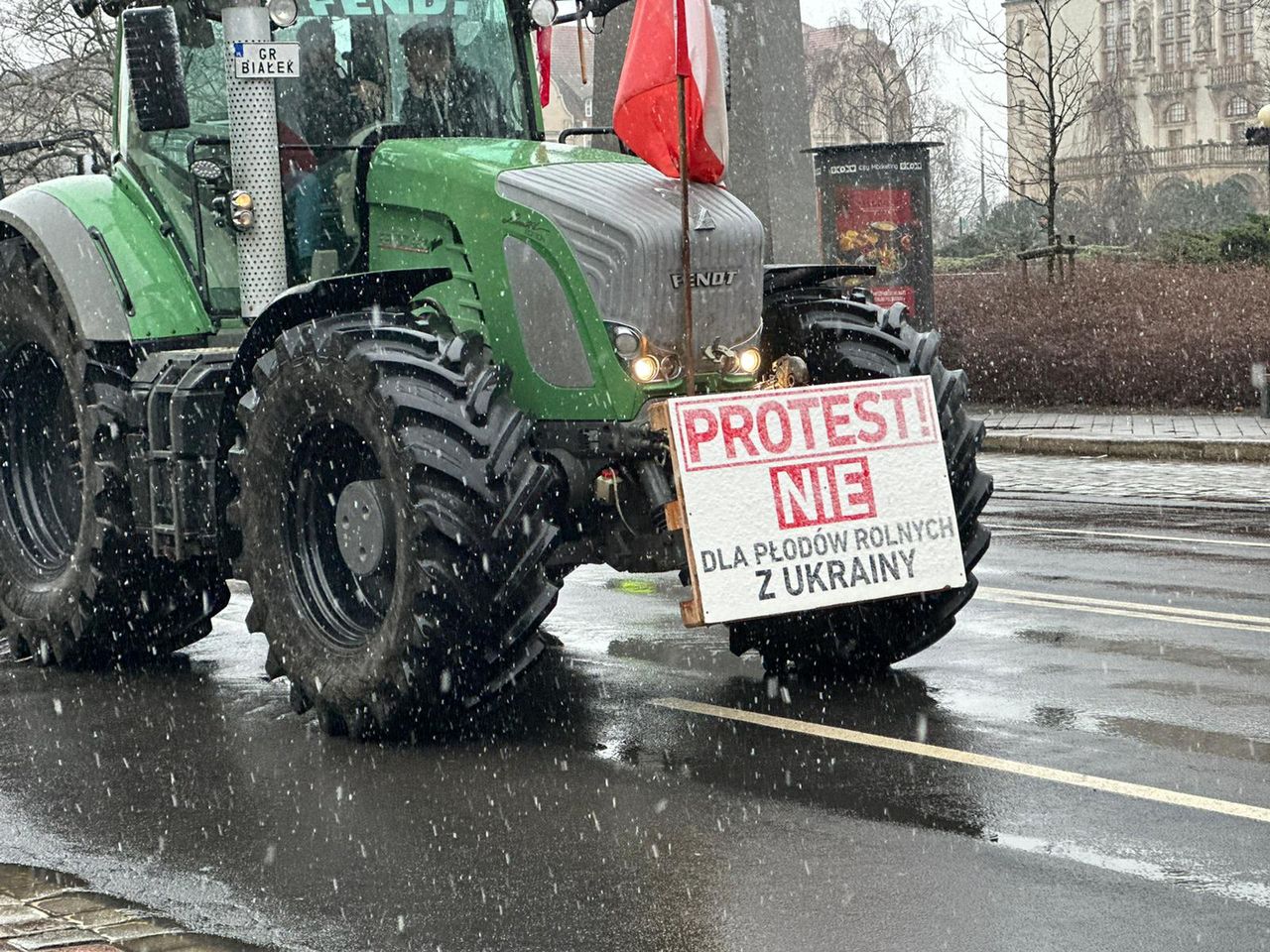 Eksperci: Protest rolników na granicy z Ukrainą jest na rękę Rosji