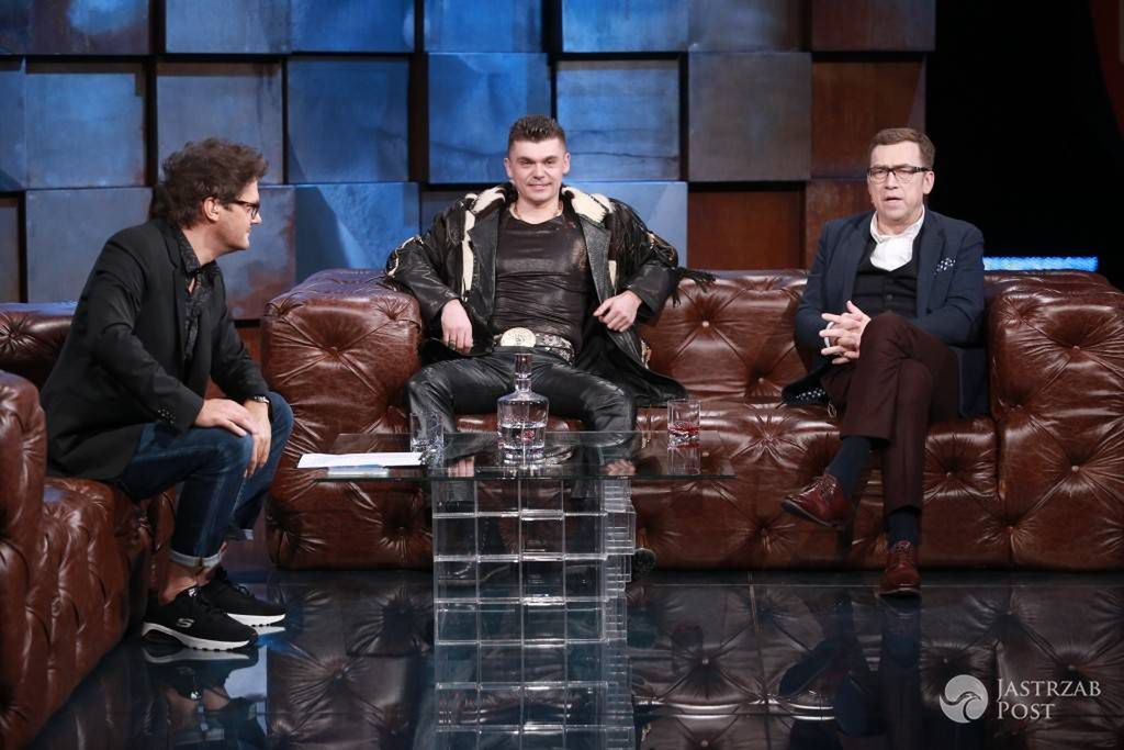 Tomasz Niecik u Kuby Wojewódzkiego po programie Agent Gwiazdy 2