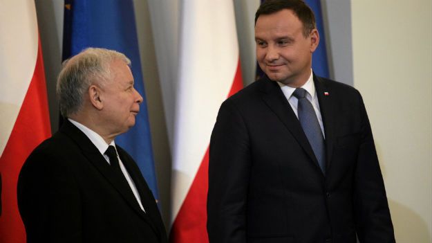Jarosław Kaczyński i Andrzej Duda