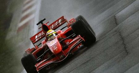 Zimowy trening zespołu F1 Ferrari
