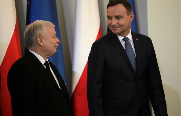 Jarosław Kaczyński i Andrzej Duda
