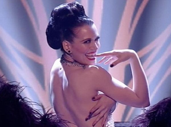 "Mam talent": Burleskowa tancerka znowu się rozebrała!