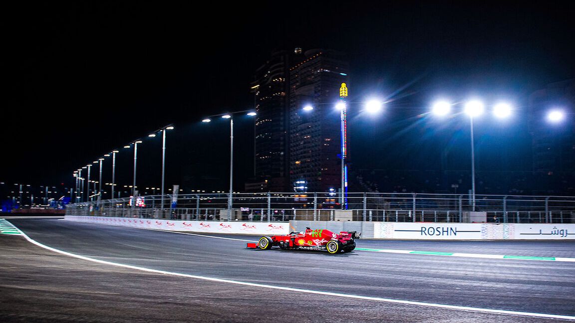 Zdjęcie okładkowe artykułu: Materiały prasowe / Ferrari / Na zdjęciu: tor w Dżuddzie