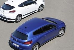 Paryż kontra Wolfsburg: Megane Coupe vs Scirocco