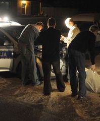 Motocyklistka wjechała w pieszych