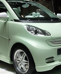 Elektryczny Smart po tuningu