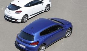 Paryż kontra Wolfsburg: Megane Coupe vs Scirocco