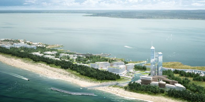 Tak na wizualizacjach firmy Firmus Group prezentuje się Dune City.