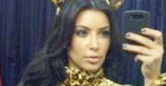 Kim Kardashian w stroju pantery