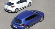 Paryż kontra Wolfsburg: Megane Coupe vs Scirocco