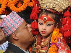 Kumari &ndash; nepalska żywa bogini