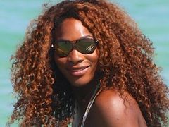 Serena Williams na plaży