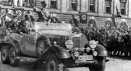 Adolf Hitler dostał mandat za prędkość