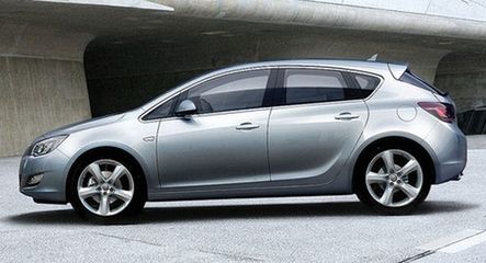 Opel Astra 2010 - pierwsze oficjalne zdjęcia