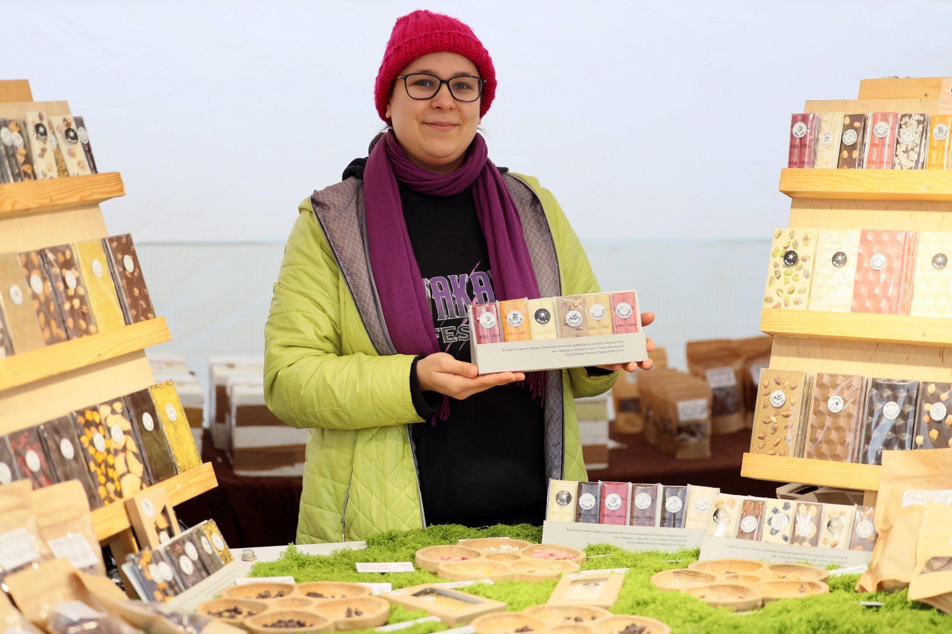 Lublin w czekoladzie i nie tylko. Wyjątkowe smaki na Festiwalu Czekolady na placu Zamkowym.